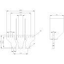 Anschlussverbreiterung frontseitig 3VA9603-0QC01 3...