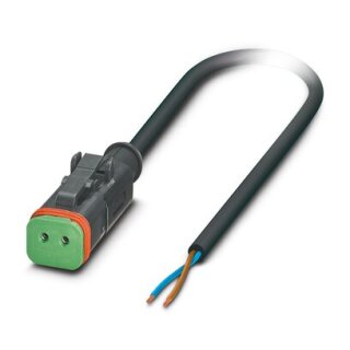 Phoenix Contact - 1410728 - SAC-2P- 1,5-PUR/DTFS-1L - Sensor-/Aktor-Kabel