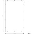 SIVACON Seitenwand geschlossen IP55 2000 x 1200 mm RAL 7035