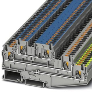 Phoenix Contact - 3002614 - PT 4-PE/L/N - Schutzleiter-Reihenklemme