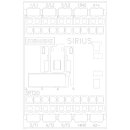 Leistungsschütz SIRIUS 3RT2017 AC3e 5,5 kW 12 A DC24V 3-polig