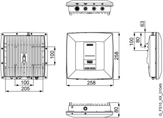 SIMATIC RF685R ETSI Reader RFID Ethernet PROFINET IP65