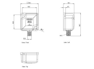 SIMATIC RF240R RS422 RFID-Reader Antenne IP67 -25 bis +70°C