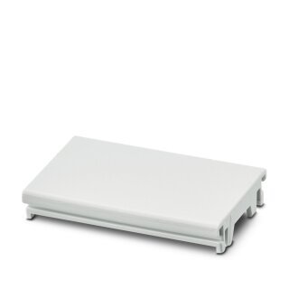 Anschlussblende ICS25-F45S-7035 Tragschienengehäuse 25 mm lichtgrau