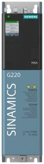 Siemens - 6SL41130CA102AF0 - SINAMICS G220, 3 AC 380 ... 480 V, 1,5 kW / 2 hp, PROFINET / Ethernet/IP