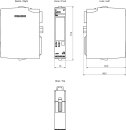 SIPLUS ET 200SP DI 8x24VDC ST RAIL digitales...