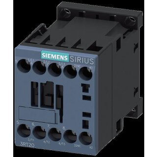 Siemens - 3RT2018-1AB02 - Schütz, AC-3, 16 A/7,5 kW/400V, 3-polig, AC 24V, 50/60Hz, 1Ö, Schraubanschluss