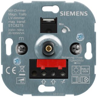 Drehdimmer 5TC8275 magnetischer Trafo 20-500W 2-Wege-Schalter