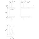 SITOR-Sicherungseinsatz 3NB1722 80 A aR 440 V DC...