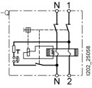 FI-Schutzschalter 5SV4612-0KL Typ AC 25 A 300 mA 2-polig