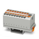 Verteilerblock PTFIX 6/18X2,5-NS35 19 Anschlüsse...