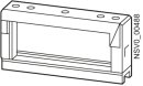 Befestigungsbügel BD2-400-BB Schienenverteiler 199...