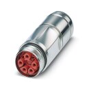 Kupplungssteckverbinder M40 SB-8ESSA8A9L33S 8+4+PE Buchse...