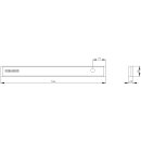 SIVACON Zierblende 600 mm petrol Siemens Schriftzug...
