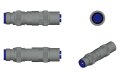 IE Adapter M12-D/M12-X Rundsteckverbinder Cat5e IP67