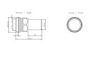 N-Connect Abschlusswiderstand TI795-1N 50 Ohm 2,4 und 5...