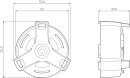 Abstandhalter 6GT2690-0AL00 für MDS Dx26 MOBY D RF300