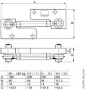 SIWAREX WL280 RN-S SA 5t Anlenkung Edelstahl 5 kN