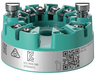 Siemens - 7NG04100BA000AA0 - SITRANS TH420 Temperaturmessumformer zum Einbau im Anschlusskopf Typ B (DIN 43729), mit zwei separat konfigurierbaren Eingängen und einem galvanisc...