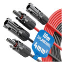 ABSINA - 910003 - Solarkabel-Set (MC4, 2x 10m 4mm²)