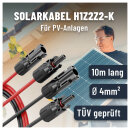 ABSINA - 910003 - Solarkabel-Set (MC4, 2x 10m 4mm²)