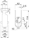 OBO BETTERMANN 1160761 2056 76 FT Bügelschelle 70-76mm