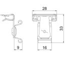 OBO BETTERMANN 1488301 SCCT 1,5-4 Trägerklammer 1,5-4mm