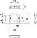 OBO BETTERMANN 2158175 3020 LGR Blitz-ISO-Schelle 10-17mm