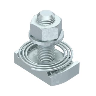 OBO BETTERMANN 1148356 MS41HBF M10x30ZL Hammerkopfschraube mit Feder M10x30mm