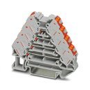 Rangierverteiler PTRV 4 /RD Push-in 10 A 250 V 4-reihig