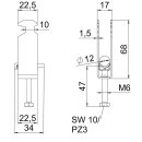 OBO BETTERMANN 1186404 BS-H3-K-12 ALU Bügelschelle...