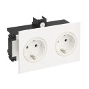 OBO BETTERMANN 6121014 BRK 2STD rws Steckdose 140x82x71