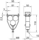 OBO BETTERMANN 1174614 2056 E 37 FT Bügelschelle...