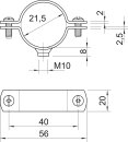 OBO BETTERMANN 1388037 2900WM10 21.5 FT Abstandschelle...