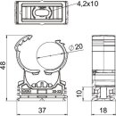 OBO BETTERMANN 2147310 PQ-20 LGR proQuick-Schelle...