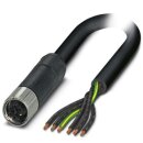 Phoenix Contact - 1414922 - SAC-6P- 5,0-PVC/M12FSM PE -...