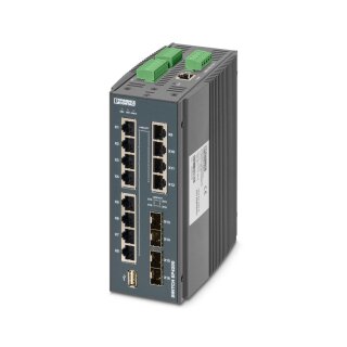 FL SWITCH EP4212-4TGSFP-LV Managed Switch 12x 10/100/1000 + 4x SFP