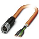 Kabelstecker kunststoffumspritzt - K-3E - OE/2,0-B00/M17 F8