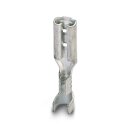 Flachsteckhülse C-SCF 1/2,8X0,5 unisoliert 0,5–1 mm² verzinnt