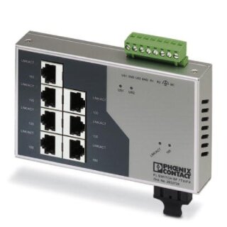 Phoenix Contact - 2832726 - FL SWITCH SF 7TX/FX Industrial Ethernet Switch