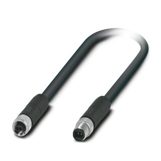 Single Pair Ethernet Netzwerkkabel SPE-T1-M8MSM/2,0 M8 2-polig geschirmt 2 m