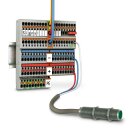 Initiatoren-Aktorenklemme PTIO 1,5/S/4-LED 24 GN Push-in 13,5 A