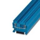 Durchgangsklemme ST 2,5 BU Zugfederanschluss 24 A 800 V blau