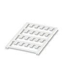 Einrastschildchen UC-EM 10x7 weiß 20er Matte