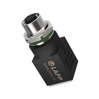 Lapp Schaltschrankdurchführung EPIC® DATA M12D4FS-RJ45FS (44429475)