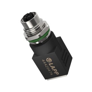 Lapp Schaltschrankdurchführung EPIC® DATA M12X8FS-RJ45FS (44429474)