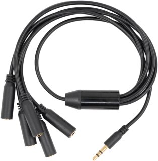 Splitter 1 zu 5 - 3,5mm Jack