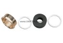 Halb-Verschraubung Pg42 Metall 29-40 mm IP65