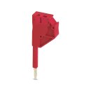 Prüfstecker PS-8 1-polig rot Federkraftanschluss