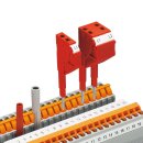 Prüfstecker PS-8 1-polig rot Federkraftanschluss